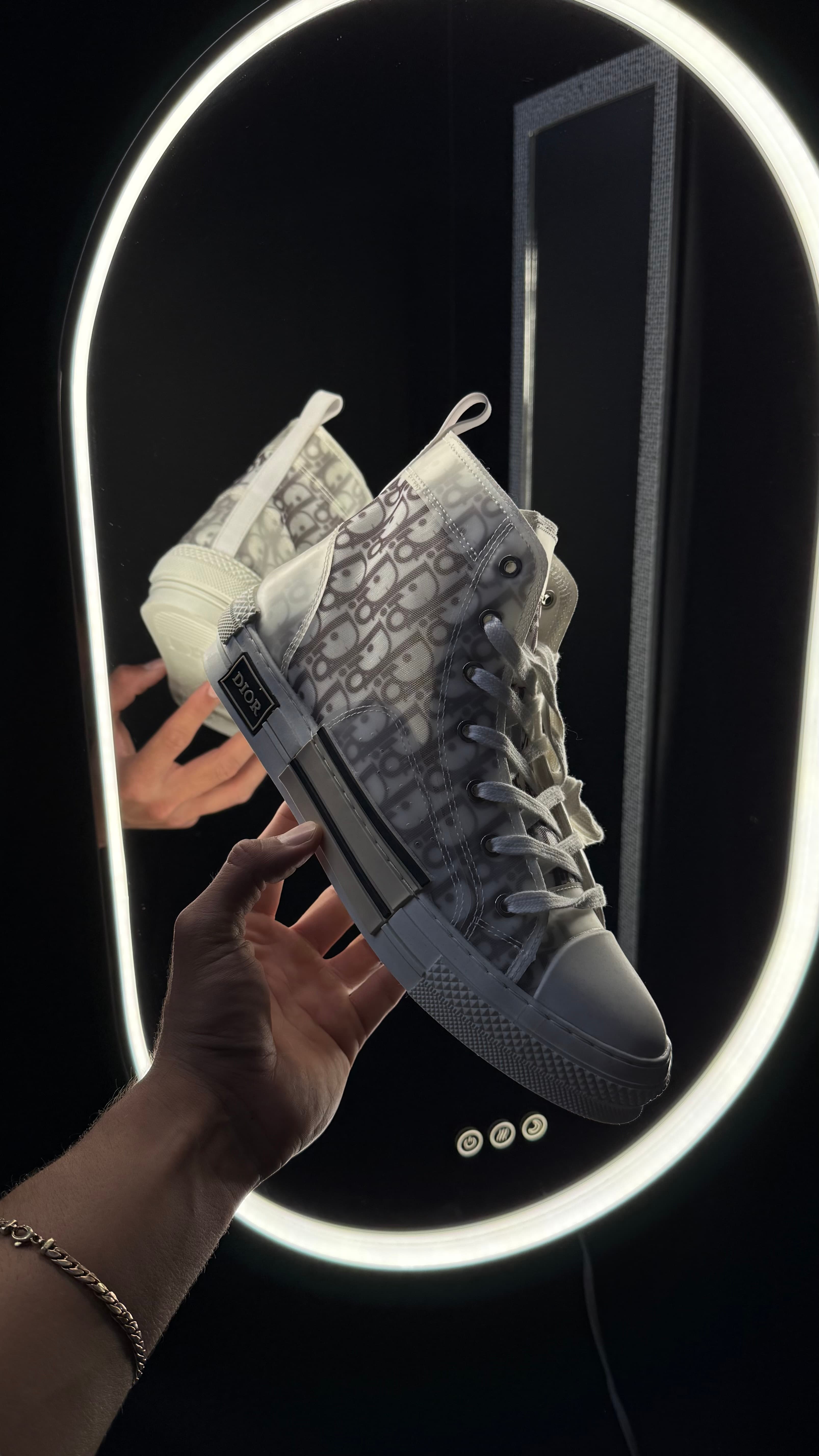 Botas Dior tipo converse 